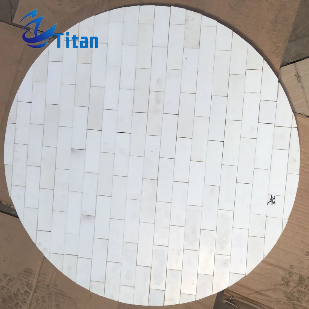 Wear Resistant High Zta Zirconium Ceramic Brick as Equipment Liner Usage