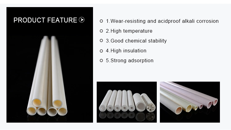 Ry Alumina Ceramic Sleeve Sheet Rod Tube