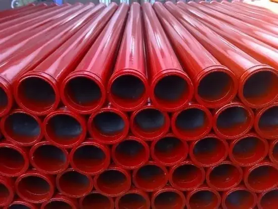 Прямой трубопровод для автобетононасосов